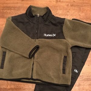 Toddler Hurley fleece with pants 18 mo